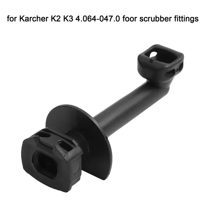 Tuyau de sortie coudé avec collier de serrage pour nettoyeur haute pression Karcher K2 K3