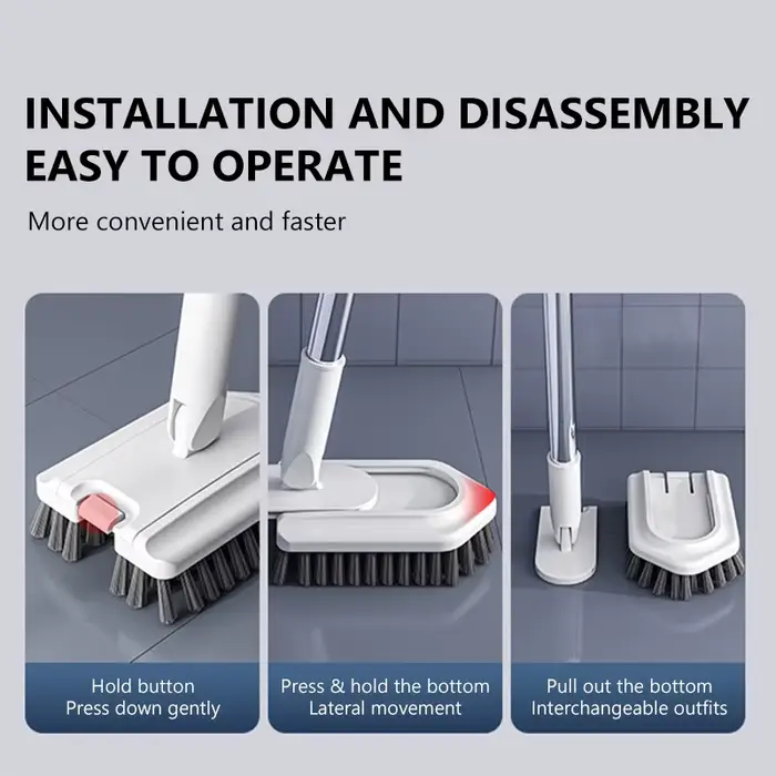 Brosse de nettoyage pour salle de bain 95 cm