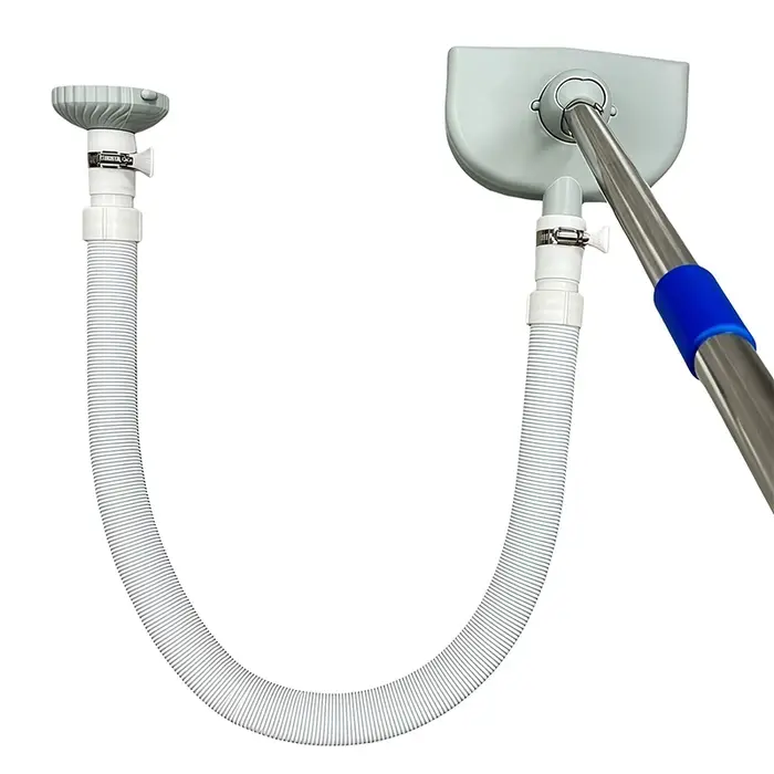 Kit d'aspirateur de piscine portatif à 3/4/5/6 pôles, outil de nettoyage automatique de l'eau de piscine pour piscine hors sol