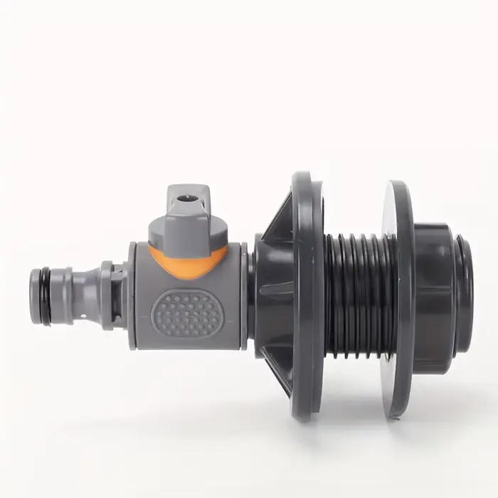 Adaptateur pour baril d'eau PVC/IBC, adaptateur durable pour réservoir d'eau avec valve, kit de conn