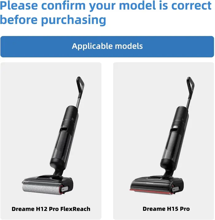 Accessoires de filtre à brosse Dreame H15 Pro / H12 Pro FlexReach / H13