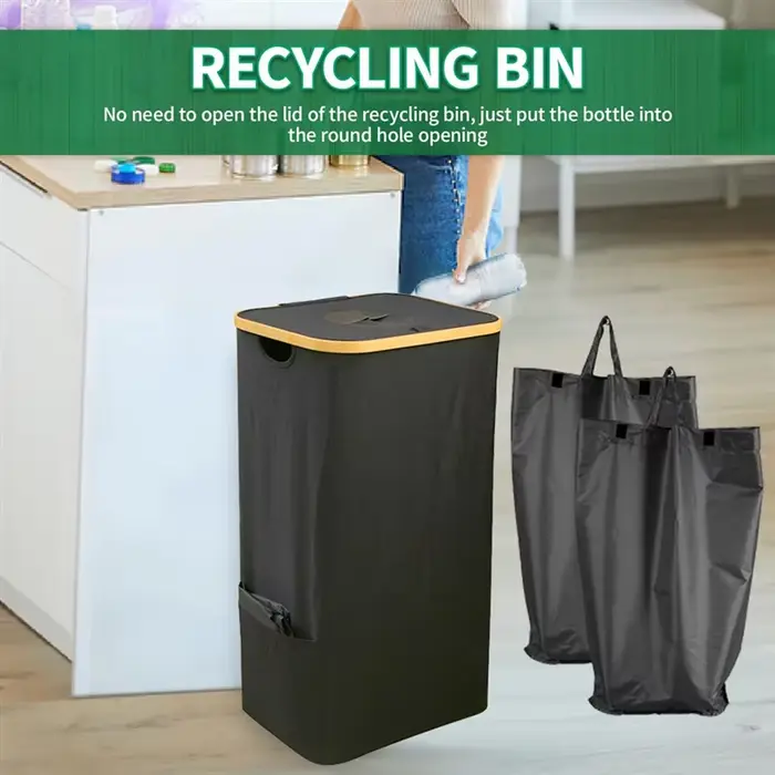 110L bac de recyclage pour cuisine intérieure maison bacs