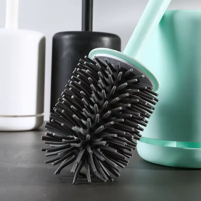 Brosse de toilette en silicone