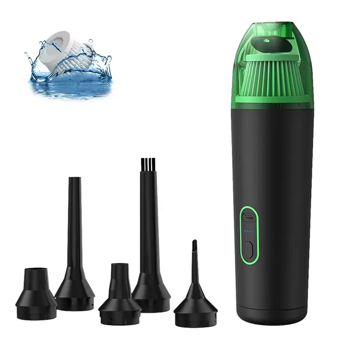 Aspirateur balai sans fil humide et sec, moteur sans balais, souffleur d'air 2-en-1, machine électri