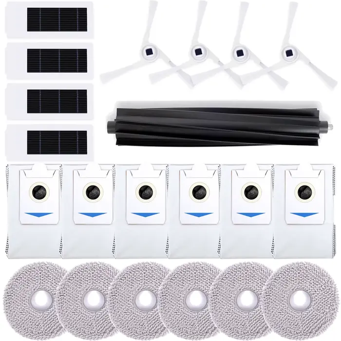 【Optionnel】 Accessoires compatibles avec l'aspirateur robot Ecovacs Deebot X2 Omni