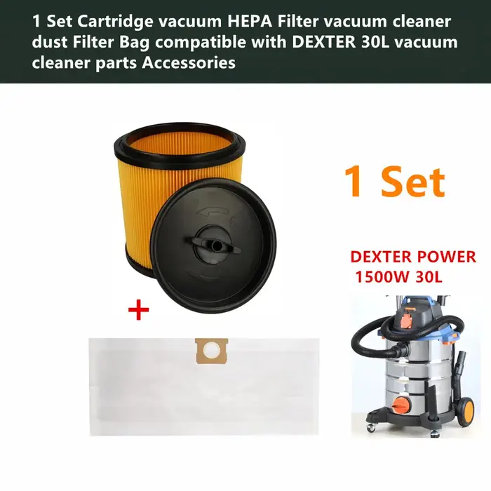 Filtre HEPA pour aspirateur à cartouche