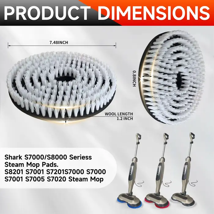 Pièces de rechange pour balai vapeur Shark série S8201/S8001/S7201/S7000