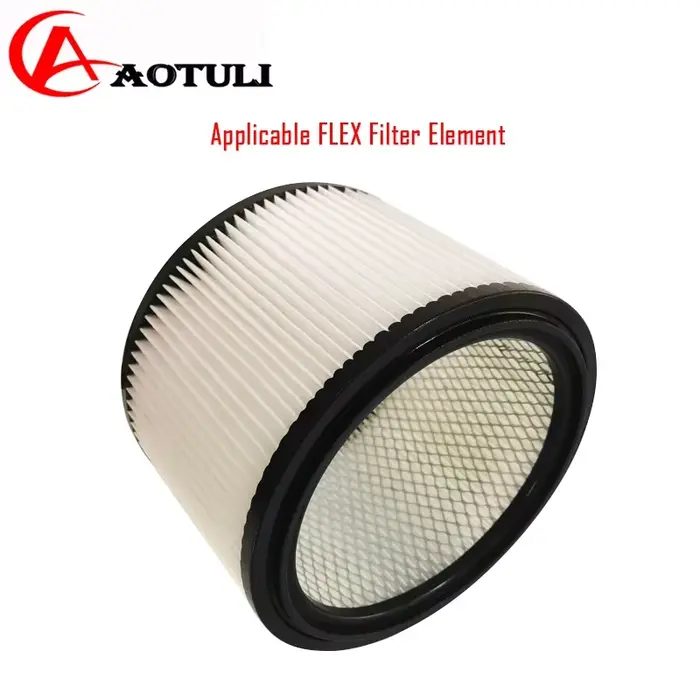 Élément filtrant pour aspirateur seau à poussière FLEX, accessoires de Machine à papier de verre éle