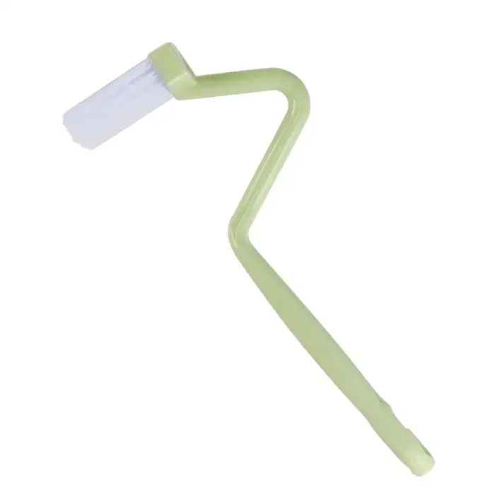 Brosse de nettoyage de toilettes en forme de S