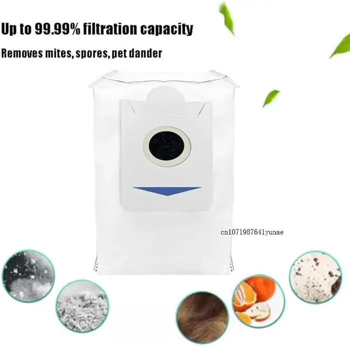 Sacs à poussière pour aspirateur Robot Ecovacs Debot X5 Pro/ X5 Omni X2/X2 Omni/X2 Pro