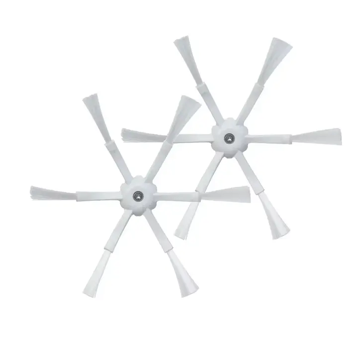 Brosse latérale à 6 bras pour aspirateur robot Xiaomi/Roborock S50 S51 S55, accessoire, 2 pièces