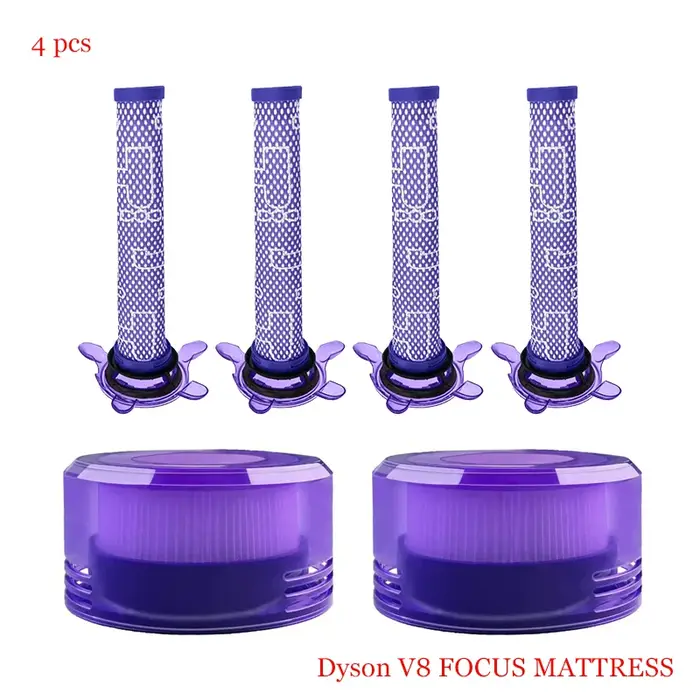 Pour aspirateur Dyson V8 FOCUS MATTRESS pré-filtre filtre HEPA pièces de rechange