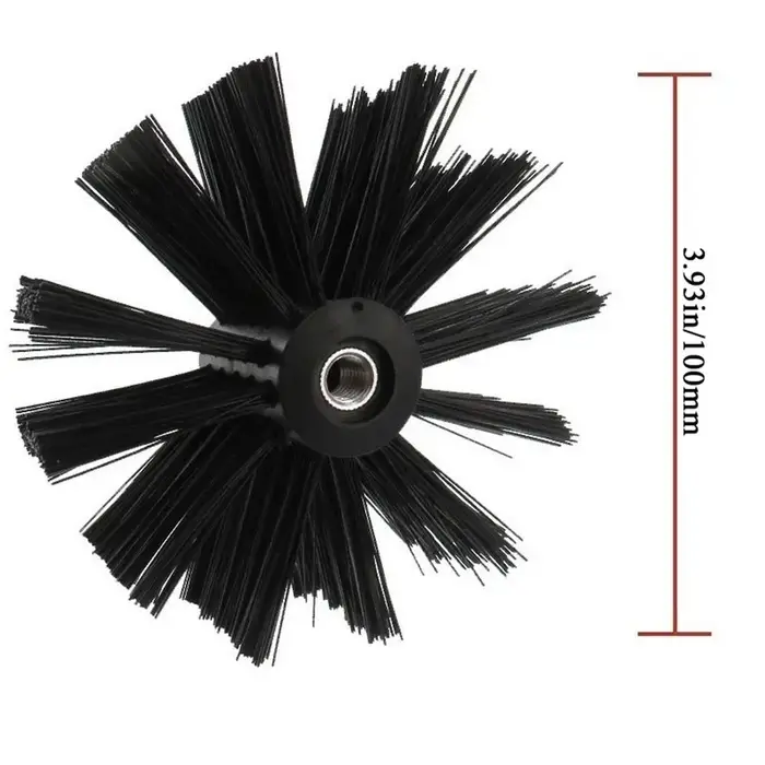 Brosse de cheminée rotative
