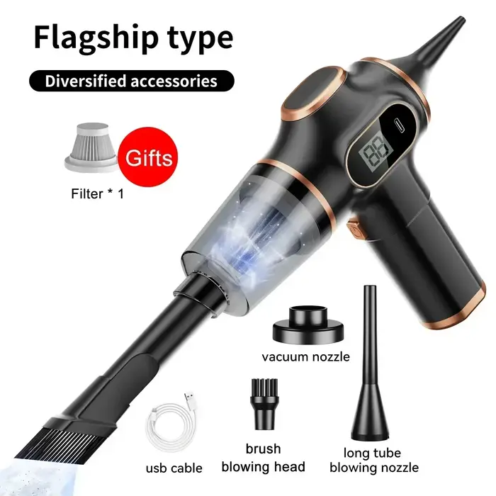 Xiaomi Aspirateur à main sans fil 9500000Pa Nettoyage portable sans fil Utilisation polyvalente à la