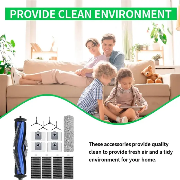 Kit d'accessoires pour aspirateur Robot ECOVACS DEBOT X8 PRO Omni