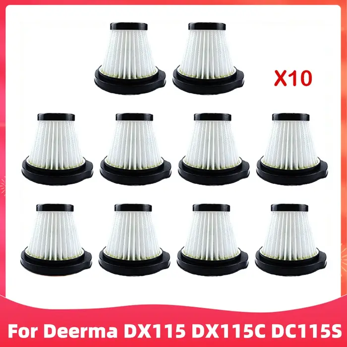 Compatible avec ( Deerma DX115 / DX115S / DX115C ) Filtre HEPA Aspirateur à Main Pièces Détachées et Accessoires