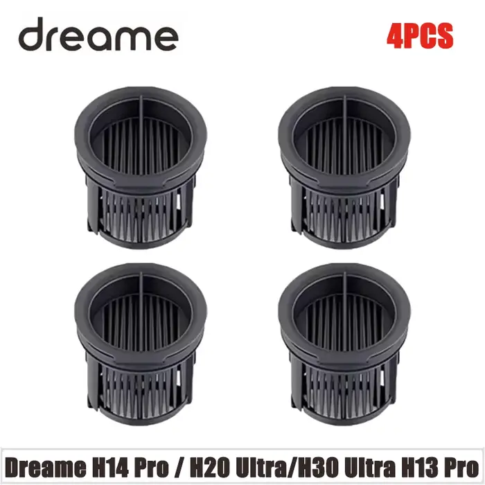 Dreame H14 Pro / H20 Ultra/H30 Ultra Nettoyeur de sols et aspirateur Brosse rotative Filtres HEPA Accessoires de nettoyage