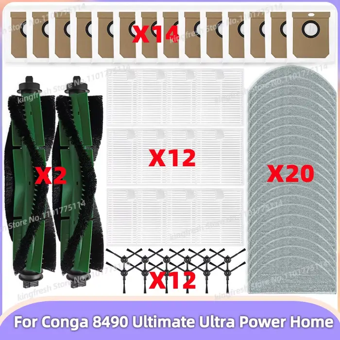 Compatible avec (Cecotec Conga 8490 Ultimate Ultra Power Home) Pièces d’Aspirateur