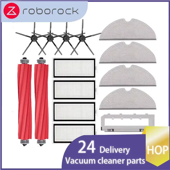 Roborock Q7 / Q7+ / Q7 Max+ Brosse à rouleau pour aspirateur robot