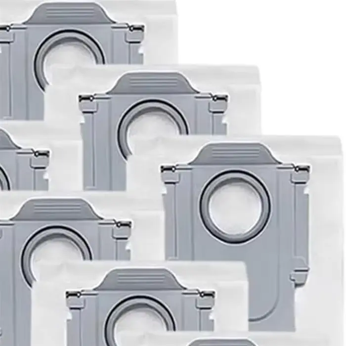Pour Roborock QV 35A/QR 798/QR 598 Robot aspirateur-sacs à poussière (paquet de 12) comprend 4 chiffons et 8 sacs