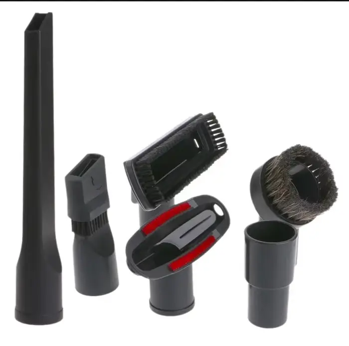 Kit de brosses pour aspirateur, 6 pièces, accessoires pour aspirateur (1-1/4 pouces) 32 mm et 1 3/8 