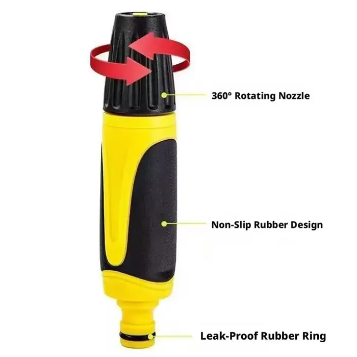 Pistolet de lavage haute pression réglable pour jardin