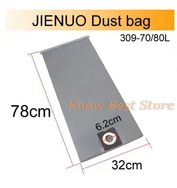 Sac de rechange / filtre pour aspirateur industriel JIENUO 20L/30L/70L/100L 501 – Pièces détachées