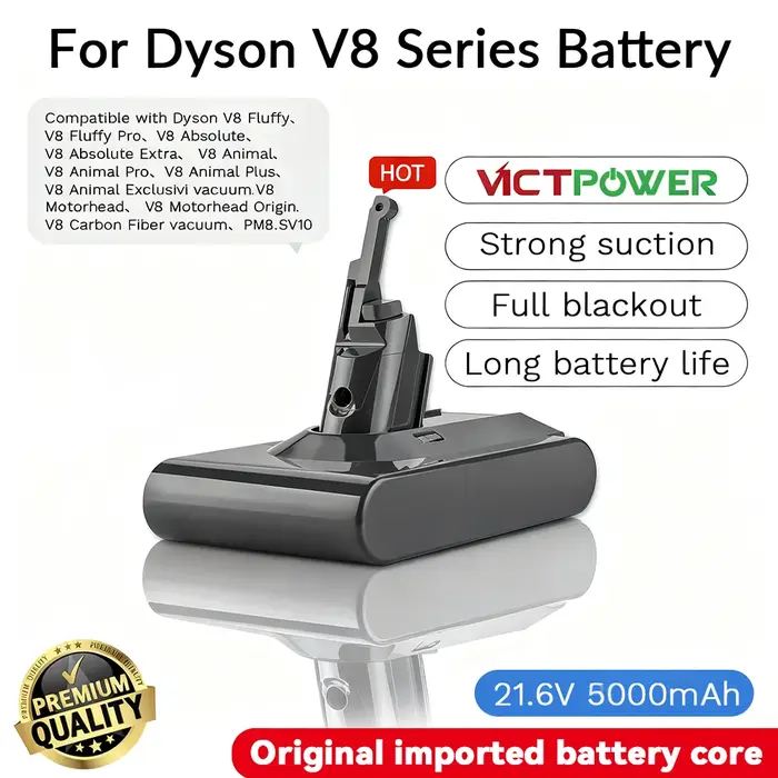 Pour aspirateur sans fil Dyson V6 V7 V8 V10 V11 V12 SV07 SV09 SV10 SV12 DC62 SV14 SV17 SV20