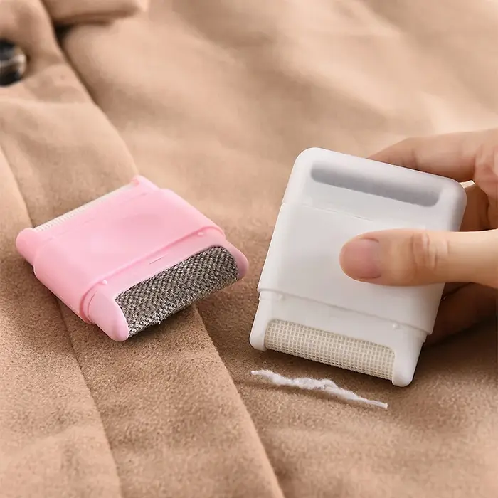 Dissolvant de peluches manuel à Double tête, tondeuse boules de poils, Machine de coupe de granulés 