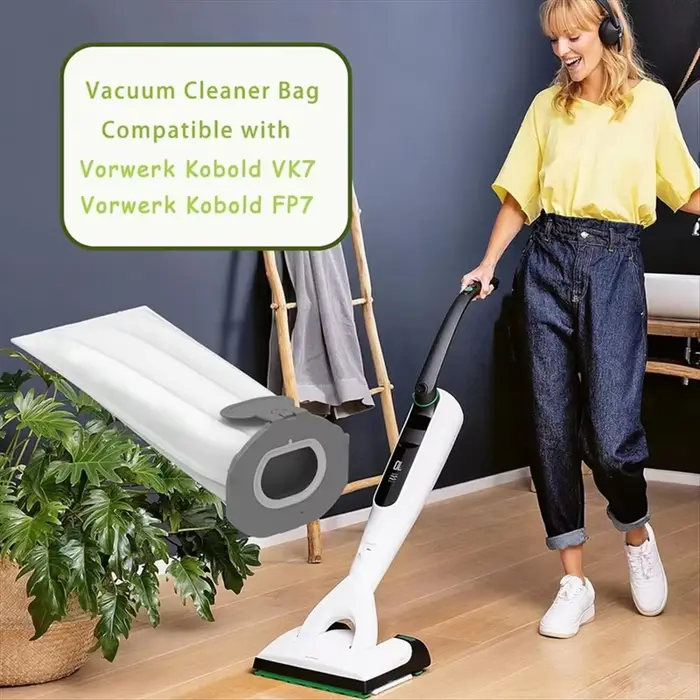 A98G-Vacuum remplacement pour aspirateur sans fil paquet de 10 sacs d'aspirateur pour Vorwerk Kobold