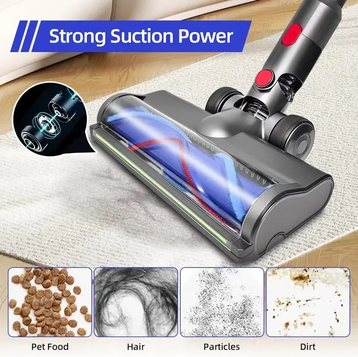 Brosse électrique LED pour aspirateurs Dyson V7/V8/V10/V11/V15