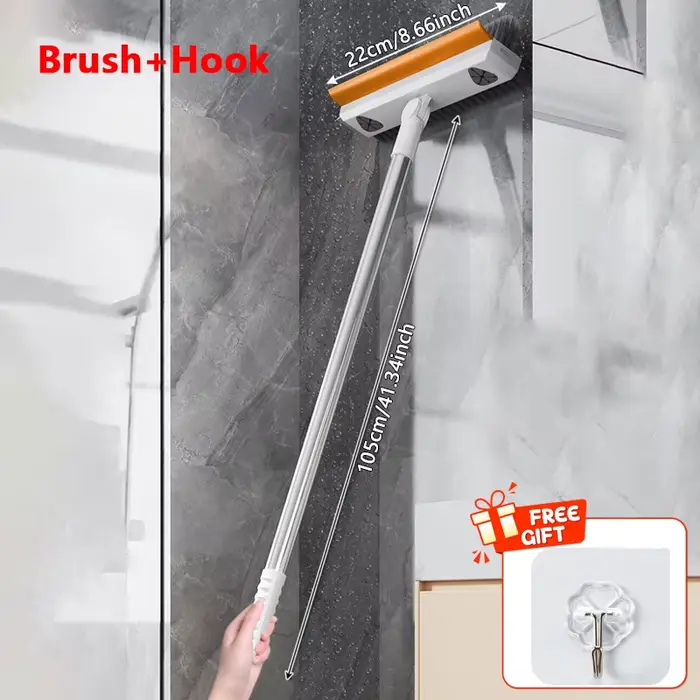 Grattoir en Silicone évolutif, balai magique, essuie-glace multifonctionnel, brosse de nettoyage de 