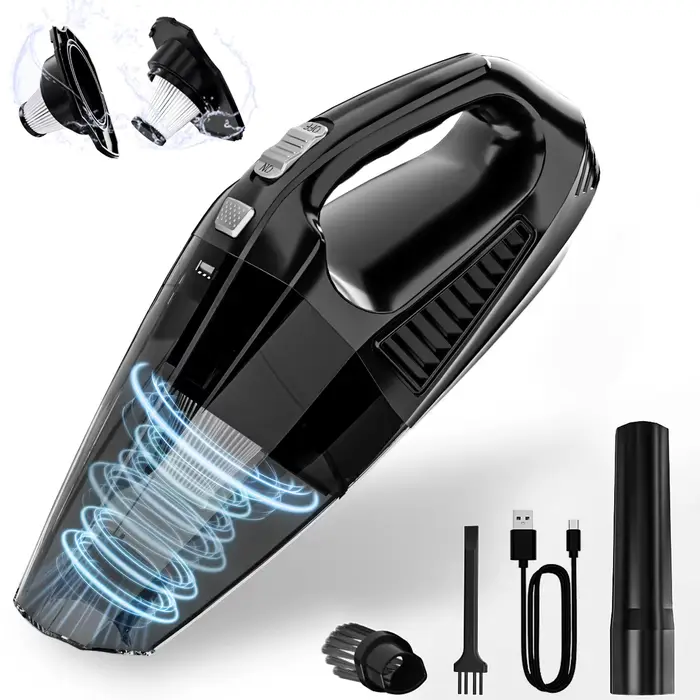 Aspirateurs sans fil portables puissant aspiration Rechargeable aspirateur à main sans fil accessoir