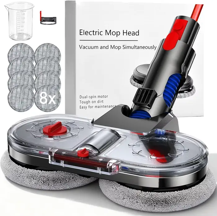 Tête de balai électrique avec réservoir d'eau pour aspirateur Dyson V7 V8 V10 V11, accessoires de re