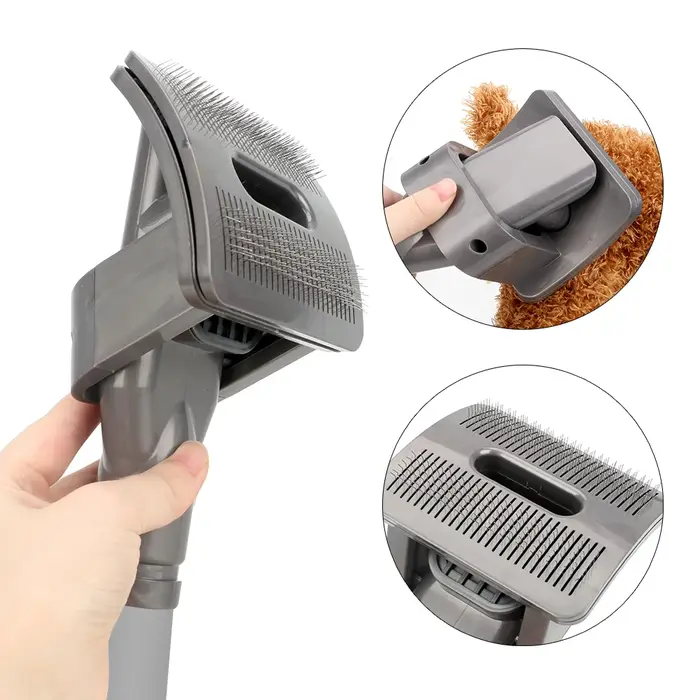 Brosse de nettoyage pour poils d'animaux, peignes pour chiens et chats, aspirateur, outils de toilettage, aspirateur de poils pour animaux de compagnie, compatible avec les produits Dyson pour animaux