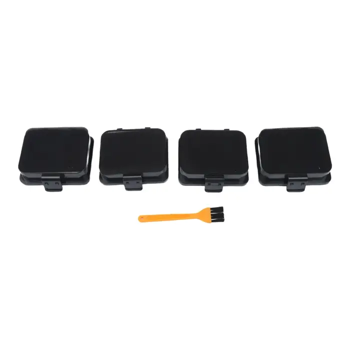 Pièces de rechange de filtre avec brosse de nettoyage