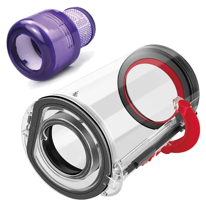Poubelle de grande taille avec filtre HEPA pour aspirateur Dyson V11 V15 SV14 SV15 SV22