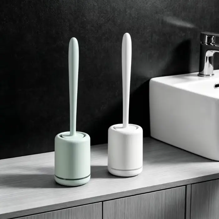 Brosse de toilette en silicone