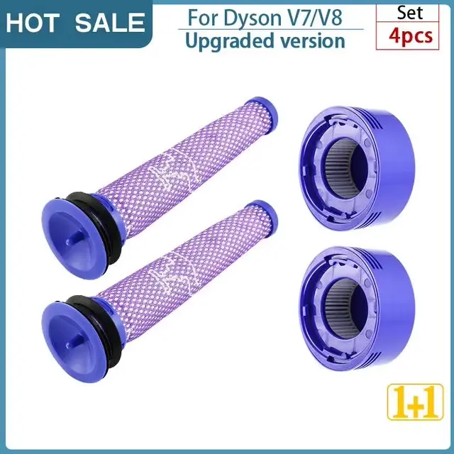 Accessoires de bac à poussière pour aspirateur robot Dyson V8 V7, seau de filtre cyclone, filtre lav