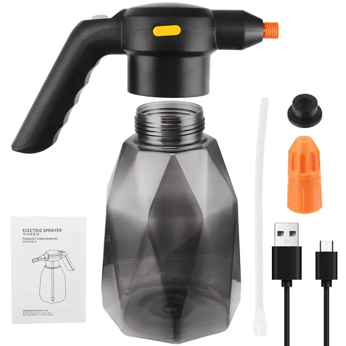 Arroseur électrique portatif Rechargeable de 2L, arrosoir atomisant, pulvérisateur d'eau pour plante