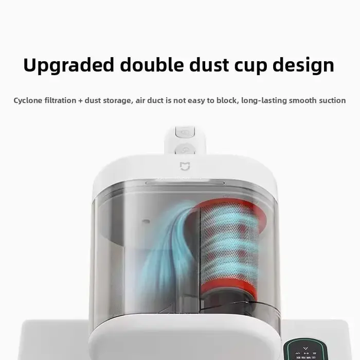 Aspirateur anti-acariens MIJIA 2 Pro avec double bac à poussière