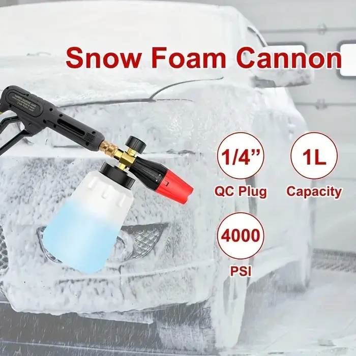 Canon à mousse PA haute pression-pulvérisateur