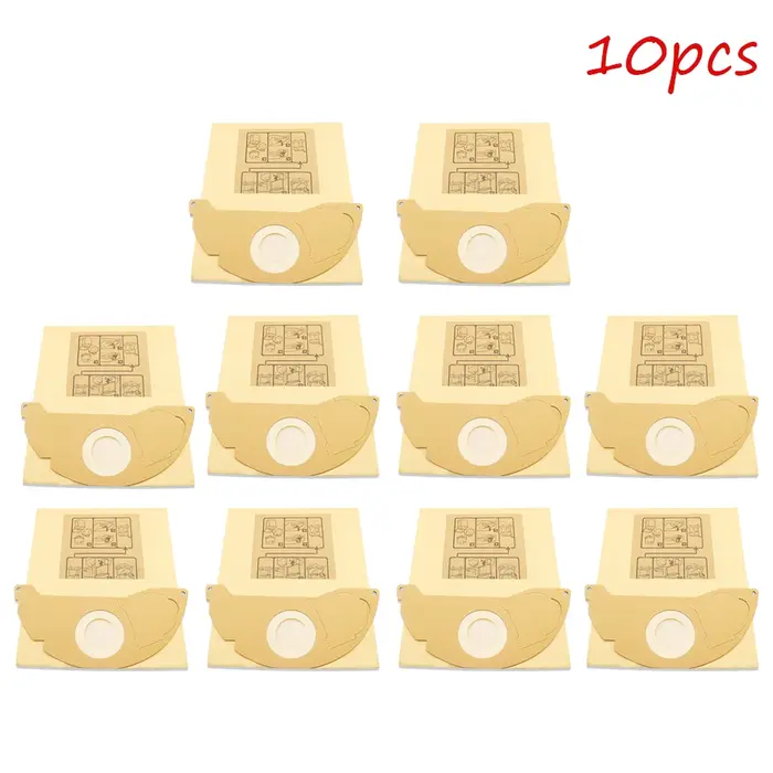 Sacs à poussière en papier pour aspirateur Karcher WD2 MV2 WD2200 WD2250 A2004 A2054 A2000 A2074 A2236 SE2001 SE5100