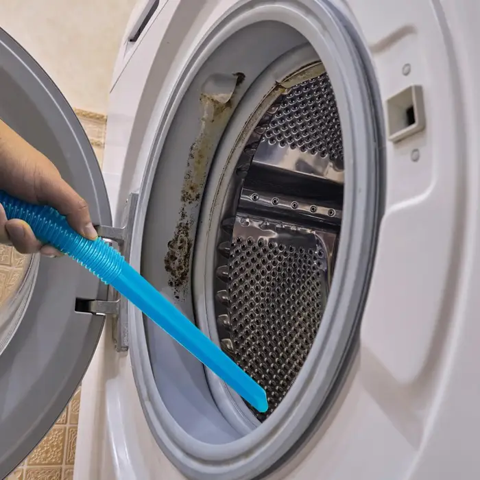 Tuyau flexible de nettoyage d'échappement de sèche-linge avec connecteur élastique