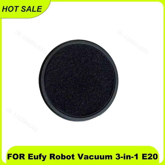 Accessoires de filtre compatibles avec l'aspirateur robot Eufy 3-en-1 E20
