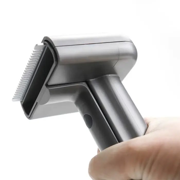 Brosse à chien avec aspirateur