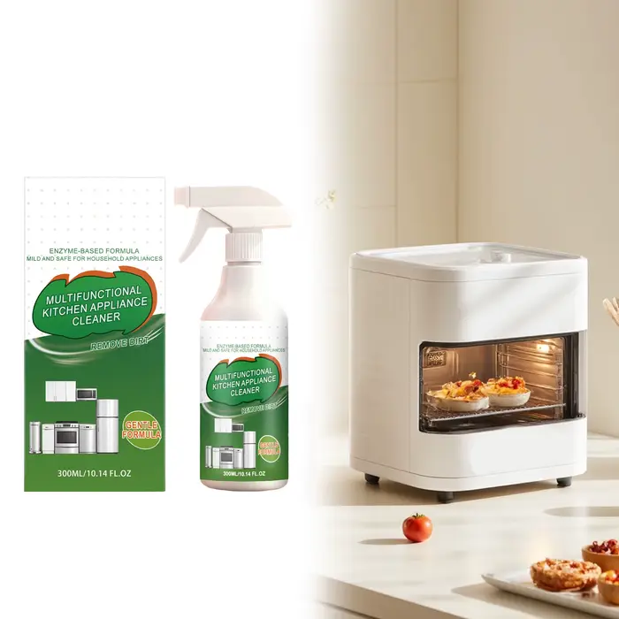 Nettoyant Moussant Enzymatique Multi-usages 300ml – Dégraissant Puissant à Base d'Enzymes pour Cuisine et Maison