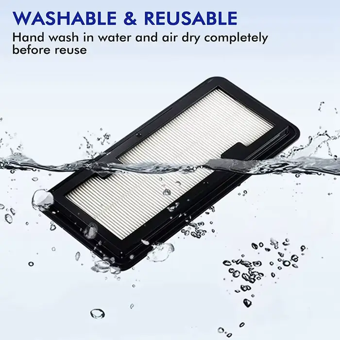 HEPA PUND-Lot de 2 pièces de rechange lavables pour aspirateur Samsung Jet Bot AI + et Jet Bot +