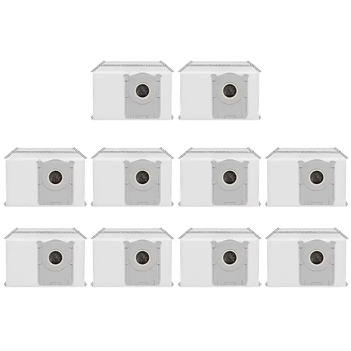 Sacs à poussière pour Ecovacs, Deebot T90 Pro, version réservoir d'eau Omni, filtres de remplacement pour station de vidage automatique 3,5 L, paquet de 4/10