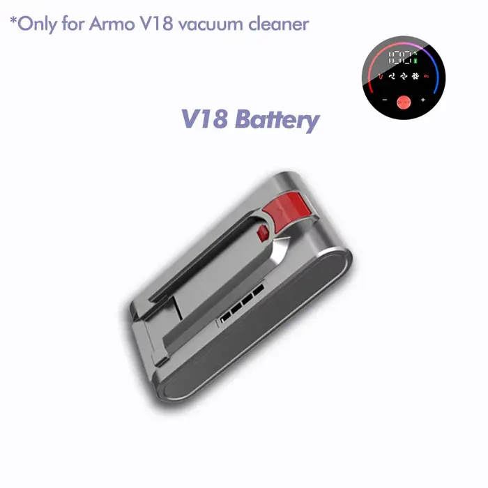 Batterie uniquement pour aspirateur Armo Brand S16/V18/V22